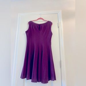 Classy A-Line  Purple Dress